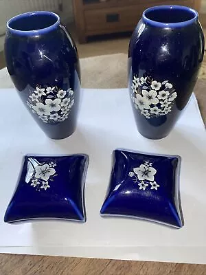 4 Items Limoges Trinket  Boxes  &  Vases • £12