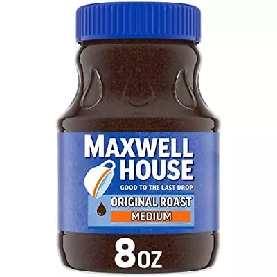 Maxwell House The Original Roast Instant Coffee 8 Oz Jar • $7.93