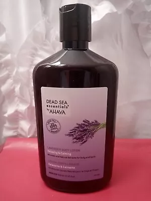 AHAVA Dead Sea Essential ~ Lavender Body Lotion With Minerals 17 Fl Oz + FREE 🎁 • $22