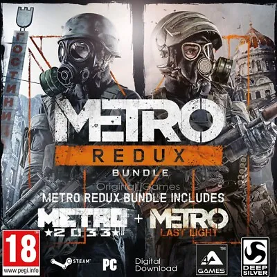 Metro Redux Bundle Steam PC Key (NO CD/DVD) • $9.99