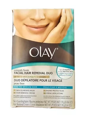 Olay Smooth Finish Facial Hair Removal Duo Fine To Medium Hair New In Box • $150