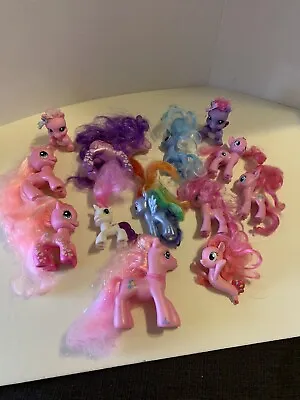 My Little Pony Lot Of 13 Including 2 Babies And Mermaid Nice Assortment  • $10.99