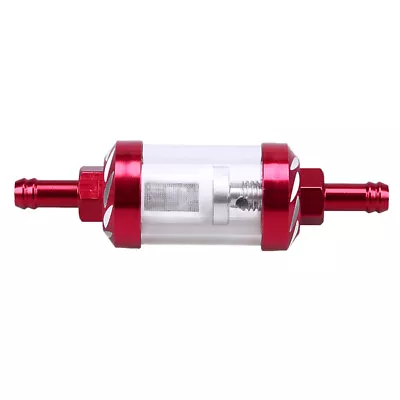 Motorcycle Inline Gas Fuel Filter Reusable 5/16  8mm Universal For Yamaha • $9.37