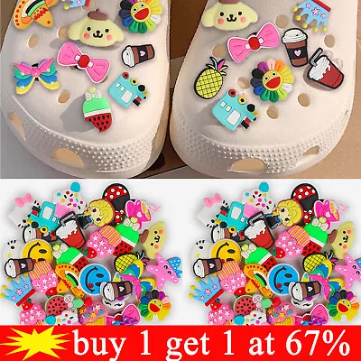 For Croc Charms 20pcs Mega Value Bundle Random Mix Shoe Charms Cartoon Tool UK • £3.30