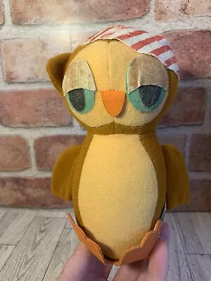 VINTAGE 1977 Dakin Dream Pets OWL NIGHTCAP OWL 7” Free Shipping • $10.19