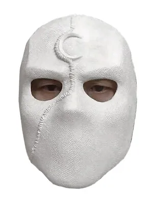 Mens Moon Knight Mask Helmet Deluxe Latex Adult Halloween Mask Full Head • £6.99