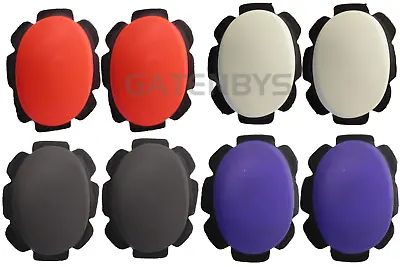 New Hard TPU Knee Sliders Curved Motorcycle Armour Protection Motorbike • $12.32