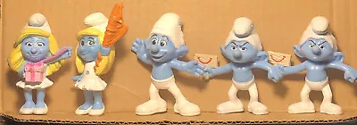 Smurf McDonald’s Lot Of 5 Peyo 2011- 2013 Figures Toys Assorted • $10.56