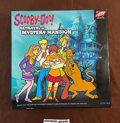 Scooby Doo Betrayal At Mystery Mansion Avalon Hill (2020) • $18