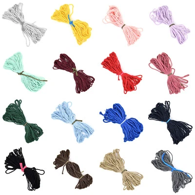 £2.89 • Buy Macrame Cord Premium Soft Twisted Cotton Macrame Twine String Rope Cotton Thread