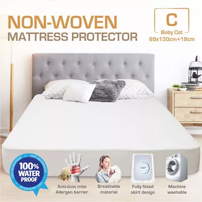 NEW Mattress Protector Bed Matress Waterproof Single/ King /Queen/ Double/ BC/LS • $18.04