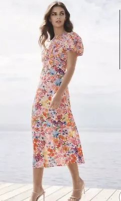 Mary Katrantzou For Lipsy Floral Mid Dress UK 14 • $62.22