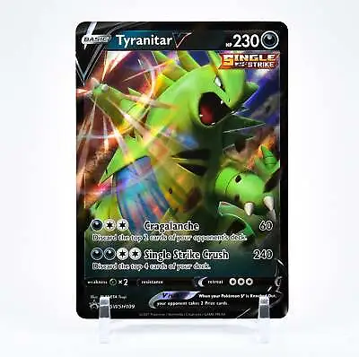 Tyranitar V - SWSH109 Black Star Promo Pokemon - NM/MINT • $1.49