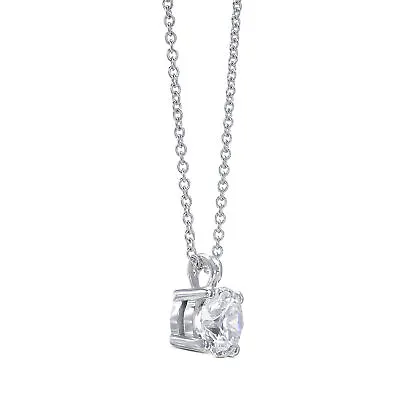 14k Pendant F VVS2 1.77 Carat Lab-created Diamond IGI CERTIFIED Women Jewelry • $1865
