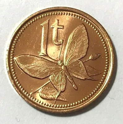 $1.22 • Buy Papua New Guinea 1 Toea, Butterfly, Insect Animal Wildlife Coin