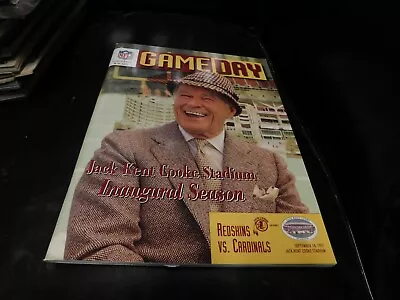 Game Day Magazine September 14 1997 Redskins VS Cardinals • $5.49