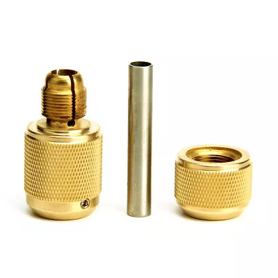 CNC Brass Tattoo Machine Grip Self Locking Grip For Tattoo Machine 25mm • $11.39