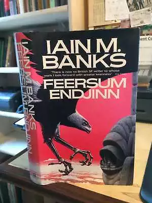 Iain M. Banks: Feersum Endjinn 1994 Very Good Sci-Fi 1st HB • £10