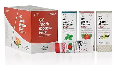 GC Tooth Mousse Plus Topical Tooth Crème Strengthen Tooth Surface 10pc Box. • $314.62