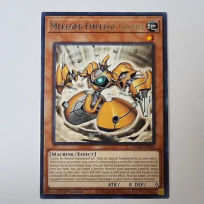 Meklord Emperor Granel - VASM-EN050 - Rare - NM - 1st Ed - Yugioh • $1.52