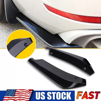 For Ford Mustang 2000-2021 Rear Spats Side Splitter Bumper Lip Diffuser Canard • $12.99