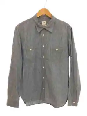 VISVIM Lumber Shirt Blue Size 2 Used From Japan • $283.15