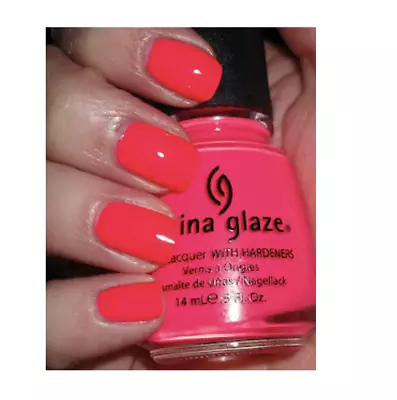 China Glaze Pool Party Neon Nail Varnish! SUMMER FAVOURITE!!! • £5.25