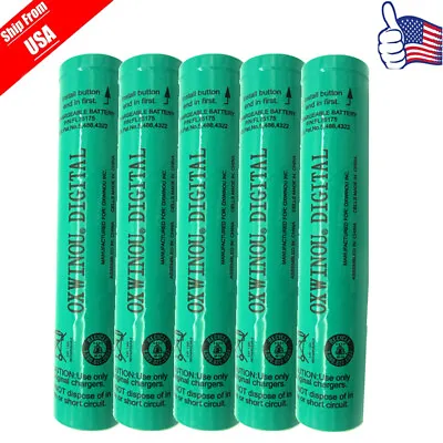 5x NEW Rechargeable Battery For Streamlight Stinger 75175 Poly HP XT USA Stock • $38.99