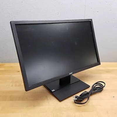 Acer V246HL 24  LCD Monitor 1080p 16:9 HDMI VGA DVI - USED • $34.99