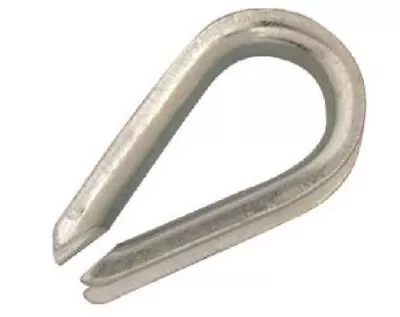 Wire Rope Thimble For 3/8  Cable Zinc Plated LQ-G5006734 • $1.54