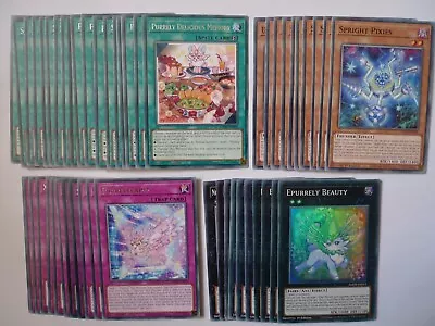 £19.80 • Buy Purrely Deck * Ready To Play * Yu-gi-oh