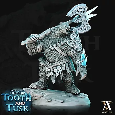 $119.17 • Buy ICE Frost ARCTURI URSINE Were-Bear Frostburn Dungeons & Dragons, RPG, Frostgrave