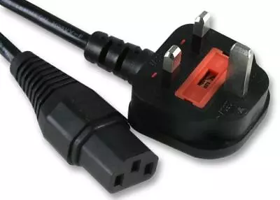 £8.99 • Buy 5m Long IEC Kettle Lead Power Cable 3 Pin UK Plug PC Monitor TV C13 Cord 5 Metre