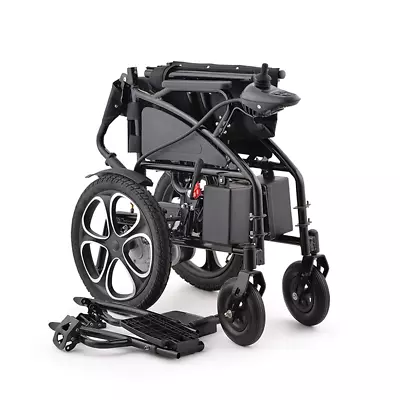 Electric Wheelchair Folding Long Range Lithium Power Motorised Foldable 🦽 • $975
