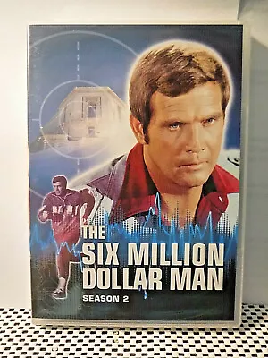 Brand New/sealed 6 Dvd Set! Six Million Dollar Man Season 2! 18 Hrs. 37 Min.  • $25.37