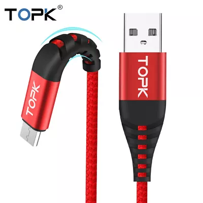 3A Fast 5V Long Micro USB Charger Cable Lead For NOW TV Stick HDMI Dongle • £4.35