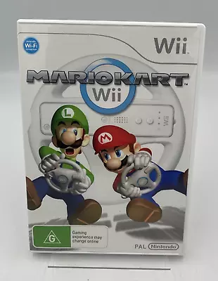 Mario Kart Nintendo Wii Complete With Manual Free Tracked Postage  • $29.95