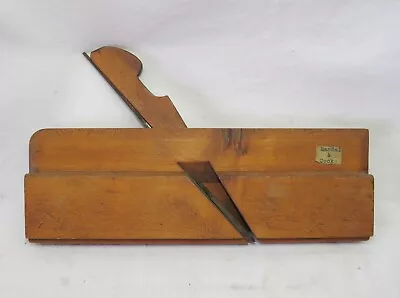 Antique Randall & Cook Albany Molding Wood Plane ~ 3/8” Beading Blade • $9.95