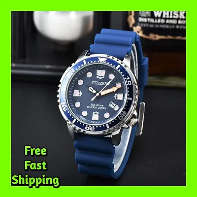 Sports Diving Watch Silicone Glow Men's Watch Quartz Calendar Waterproof Watches • $39.99