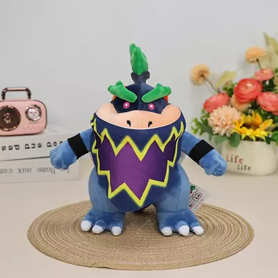 27cm Super Mario Bros Wonder Dark Bowser Jr. JR Koopa Plush Stuffed Toy Doll New • $30.12