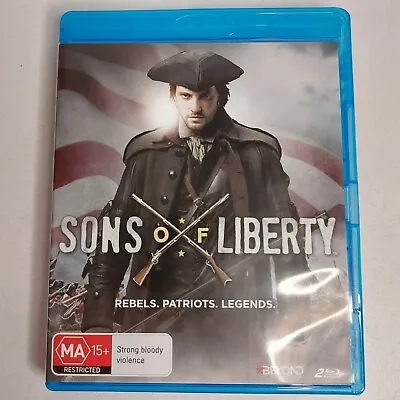 Sons Of Liberty (Blu-ray 2015 2-Disc Set) Complete TV Mini Series Region B • $11.99