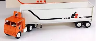 Winross 22-3 1:64 Die-Cast Direct System White W/Graphics Tractor Trailer • $16.99