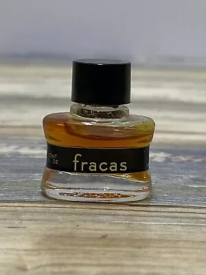 Vintage Perfume Bottle Robert Piguet Fracas Mini Tester Splash Rare • $18