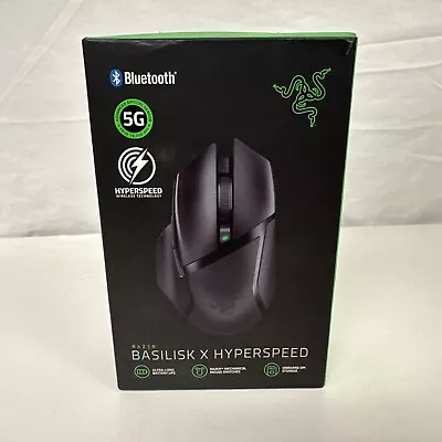 Razer Basilisk X HyperSpeed Wireless Gaming Mouse - *A-GRADE* (FREE SHIP) • $65