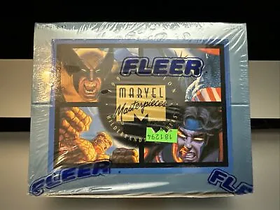 1994 Marvel Masterpieces Walmart Factory Sealed Box Possible Bronze Holofoils • $1215