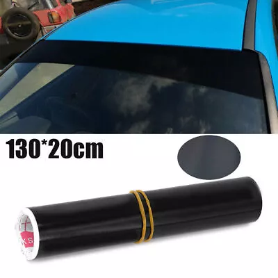 Black Visor Sun Strip Vinyl Decal For Car Front Windshield Sticker Accessories • $7.88