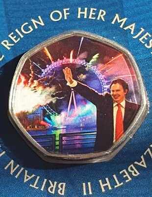 The Land Of Hope And Glory Commemorative Coin The London Eye Opens • £8.95