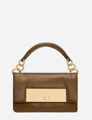 $220 • Buy Oroton Mini Heath Day Bag In Olive Soft Pillow Soft Padded Leather, Exc Cond