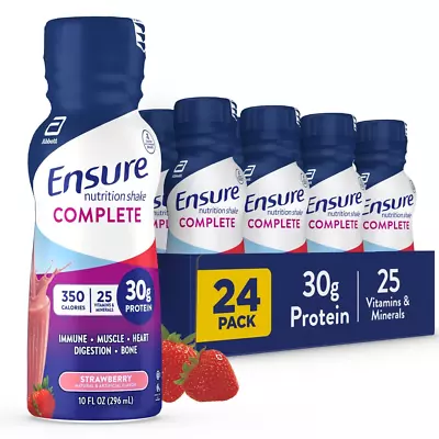 Ensure COMPLETE Nutrition Shake 30G Of Protein Meal Replacement Shake With Nu • $108.36