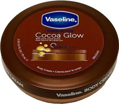 Vaseline Intensive Care Cocoa Glow Body Cream 2.5 FL Oz • $5.99